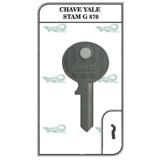 CHAVE YALE STAM G 870 - PACOTE COM 10 UNIDADES  