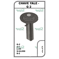 CHAVE YALE GOLD G2 (10U)