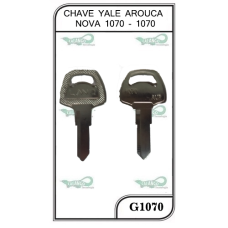 CHAVE YALE AROUCA NOVA 1070 - 1070 - PACOTE COM 10 UNIDADES 