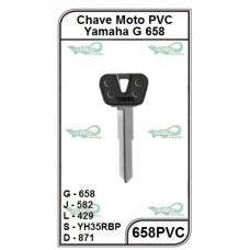 CHAVE MOTO PVC YAMAHA - 658PVC (5U)