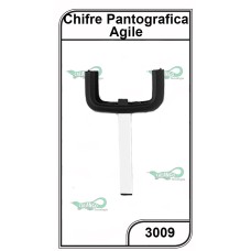 CHAVE CHIFRE GM AGILE PANTOGRAFICA - 3009