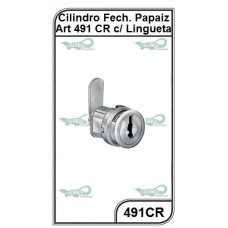 Cilindro Fech. Papaiz Art. 491 CR com Lingueta - 491CR