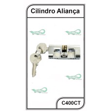 Cilindro Fechadura Aliança Roscado Cromado C 400 CR - C400CR