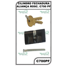 CIL. FECH. ALIANÇA ROSC. C700 - C700 - CROMADO OU PRETO