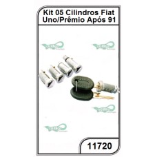 Kit 05 Cilindros Fiat Uno e Prêmio acima de 91 - 11720