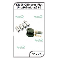 Kit 05 Cilindros Fiat Uno e Prêmio até 90 - 11725