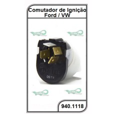 Comutador Ford Versailles, Royale após 93 / VW Gol/Par/Sav/Voy 87/95, San/Quantum até 97, Kombi após 97 - 940.1118