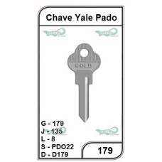 CHAVE YALE PADO G179 