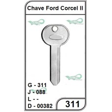 Chave Auto Yale Ford Corcel II G 311 - G311 - PACOTE COM 5 UNIDADES