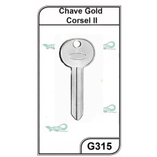 Chave Gold Ford Corcel II G 315 - PACOTE COM 5 UNIDADES