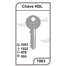 CHAVE YALE HDL G1063 (10U)