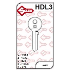 CHAVE YALE HDL G1063 - HDL3 (10U)