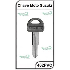 Chave Moto PVC Suzuki G 462 - 462PVC - PACOTE COM 5 UNIDADES
