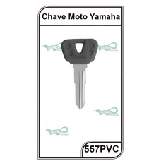 Chave Moto PVC Yamaha G 557 - 557PVC  PACOTE COM 5 UNIDADES-
