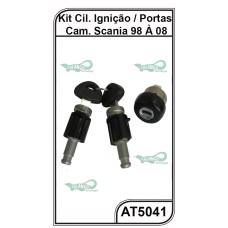 Kit Cilindro de Ignição e Portas Saab-Scania Série 4 98 À 08 - AT5041