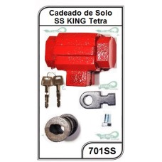 Cadeado de Solo SS KING Tetra - 701SS