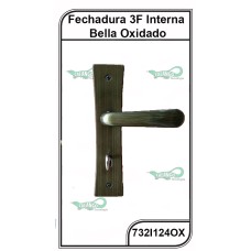 Fechadura 3F Bella Oxidado Interna
