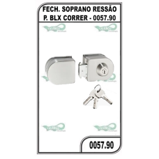 FECH. SOPRANO PRESSÃO P. BLX CORRER - 0057.90