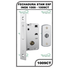 FECHADURA STAM ESP INOX 1009 - 1009CT