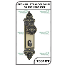 FECHADURA STAM COLONIAL 06 1501/06C EXT