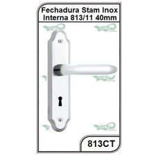 Fechadura Stam Interna Gorje 40MM 813/11 Inox - 813CT
