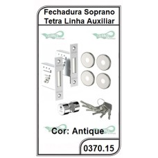 Fechadura Soprano Tetra Auxiliar Duo - 0370.15