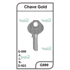 CHAVE YALE GOLD G899 