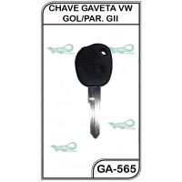 CHAVE GAVETA VW GOL/PAR. GII G 565 - GA-565