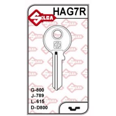 Chave Yale Haga G 800 - HAG7R - PACOTE COM 10 UNIDADES 