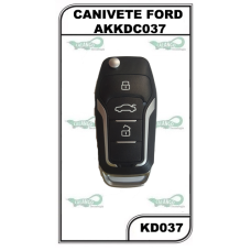 CANIVETE KD 3BT S/ CHIP FORD - KD037