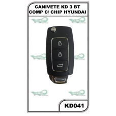 CANIVETE KD HYUNDAI 3BT S/ CHIP - KD041