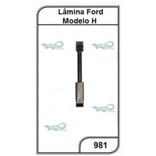 Lâmina Ford Courier, Fiesta, KA, Escort e Mondeo Modelo H Prego - 981