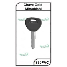 Chave Auto PVC Mitsubishi G 895 - 895PVC - PACOTE COM 5 UNIDADES