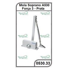 MOLA SOPRANO AEREA 530 FORCA3 PRATA - 0530.33