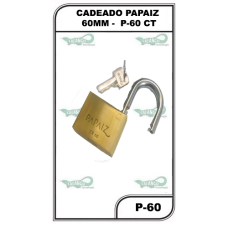 CADEADO PAPAIZ 60MM -  P-60 CT