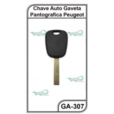 Chave Gaveta Peugeot 307 Pantografica G 58 - GA-307