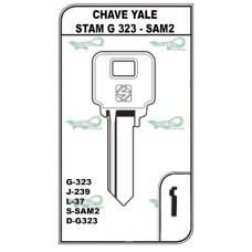 CHAVE YALE STAM G 323 - SAM2 (10U)