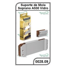Suporte de Mola Soprano A530 Vidro - 0028.09