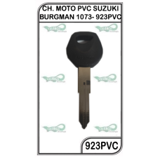 CHAVE MOTO PVC SUZUKI BURGMAN G 1073 - 923PVC - PACOTE COM 5 UNIDADES