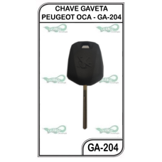 CHAVE GAVETA PEUGEOT   OCA - GA-204