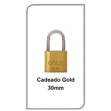CADEADO GOLD/SOPRANO 30MM