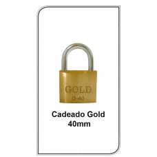 Cadeado Gold 40mm  G-40mm