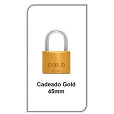 CADEADO GOLD/SOPRANO 45MM