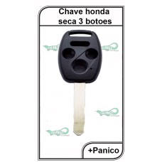 Chave Gaveta Honda 03 Botões + Panico Oca - 2779