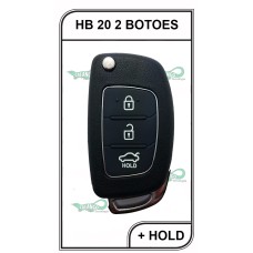 Canivete Oco Hyundai 2 Botões + HOLD - 2769