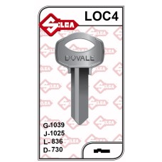 Chave Yale Lockwell G 1039 - LOC4 - PACOTE COM 10 UNIDADES  